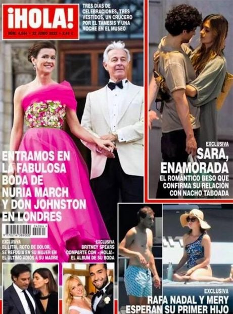 Portada de la revista '&iexcl;Hola!' / '&iexcl;Hola!'