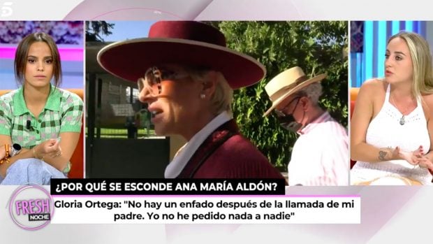 Gloria Camila y Roc&iacute;o Flores en 'Ya son las 8' / Telecinco