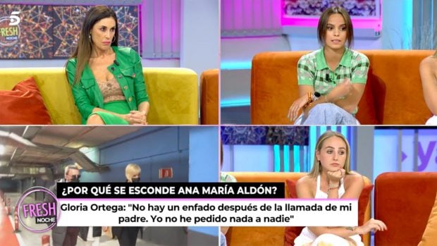 Gloria Camila, Isabel R&aacute;bago y Roc&iacute;o Flores / Telecinco