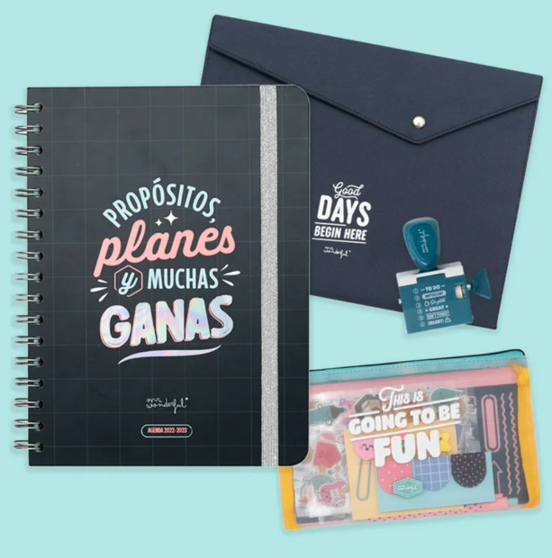 Agenda escolar / Mr. Wonderful