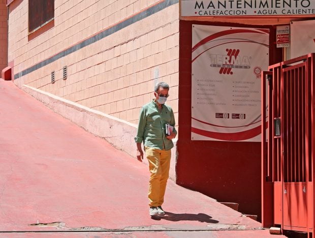 Jos&eacute; Ortega Cano, caminando por Madrid / Gtres