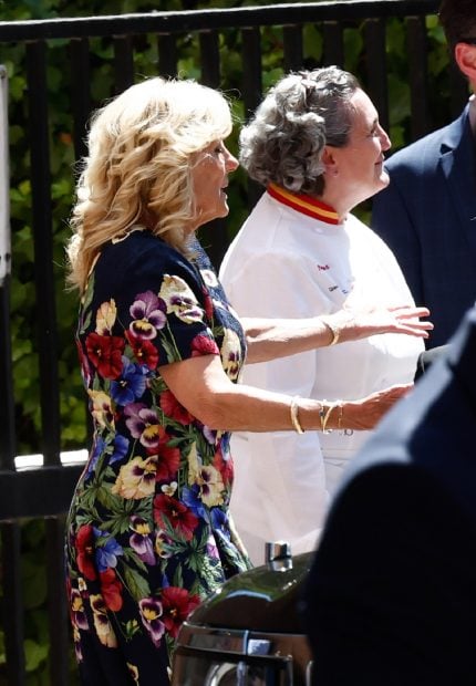 Pepa Mu&ntilde;oz junto a Jill Biden en El Q&uuml;enco de Pepa / Gtres