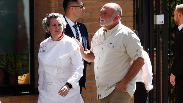 Jos&eacute; Andr&eacute;s y Pepa Mu&ntilde;oz en Madrid / Gtres