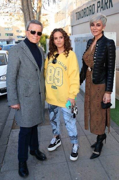Ortega Cano, Gloria Camila y Ana Mar&iacute;a Ald&oacute;n en la calle / Gtres