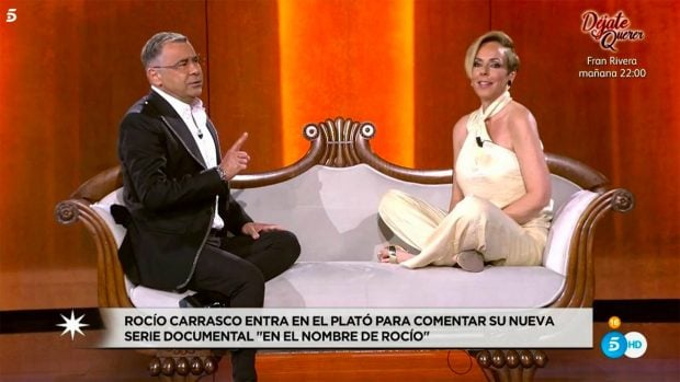 Jorge Javier V&aacute;zquez junto a Roc&iacute;o Carrasco / Telecinco