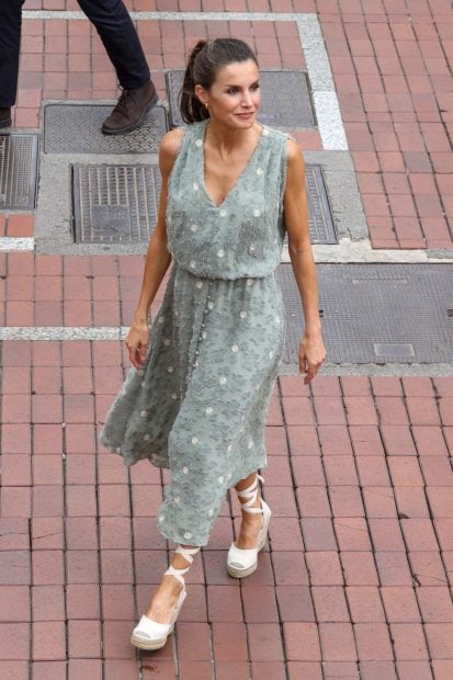 Letizia con alpargatas / Gtres