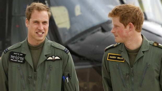 El pr&iacute;ncipe Guillermo y Harry / Gtres