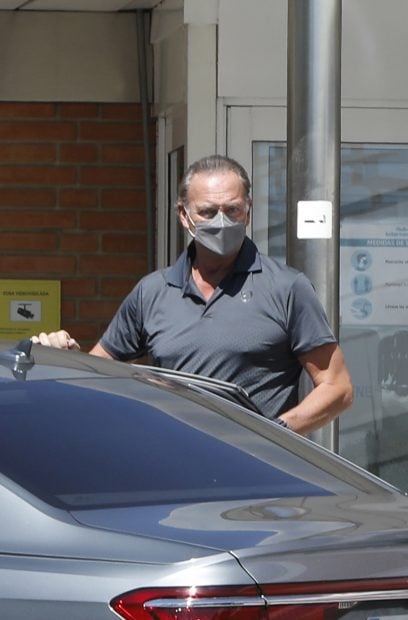Bert&iacute;n Osborne llegando a la Cl&iacute;nica Ruber de Madrid / Gtres