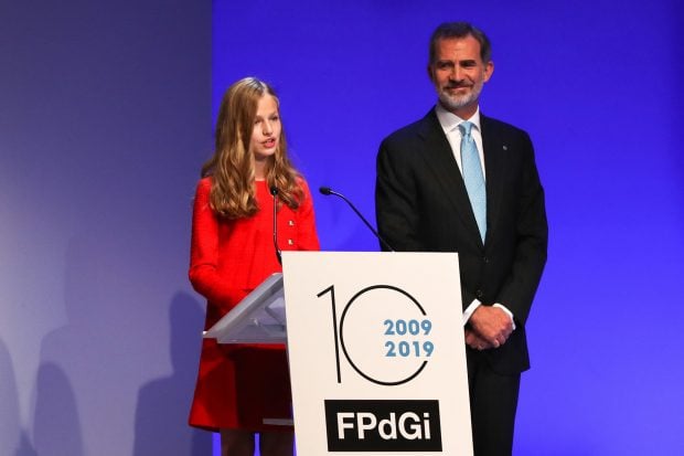 Leonor en los Premios Princesa de Girona / Gtres