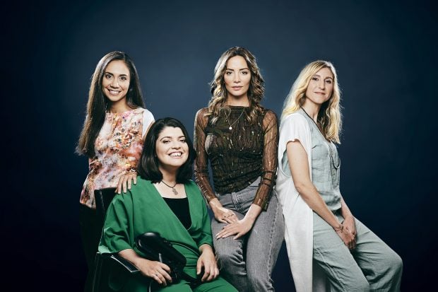 Mar&iacute;a Herv&aacute;s y Claudia Tecglen / Fundaci&oacute;n Princesa de Girona