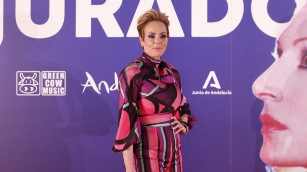 Roc&iacute;o Carrasco posando en un photocall / Gtres