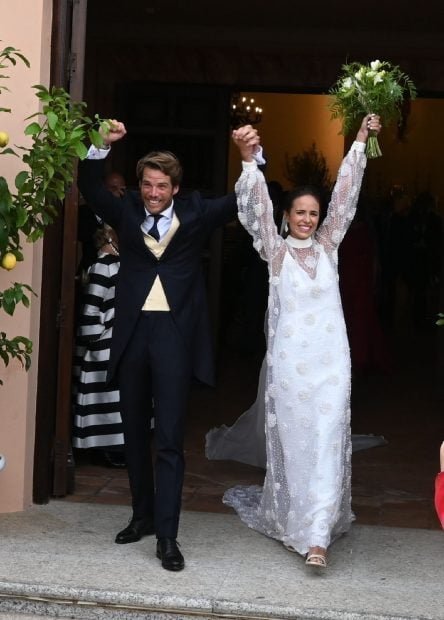 Casilda Aguilera Yago Ant&oacute;n en su boda / Gtres