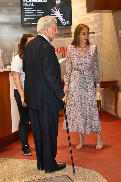 Isabel Preysler y Mario Vargas Llosa en el Teatro Real / Gtres