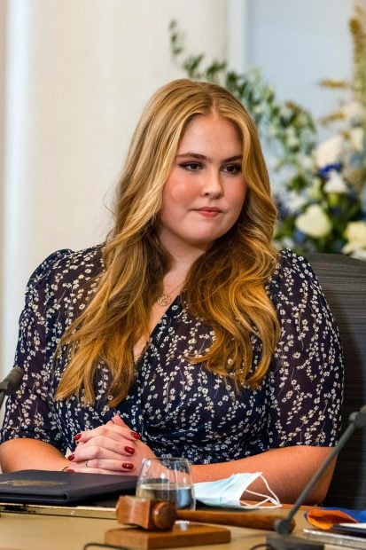 Amalia de Holanda sentada / Gtres