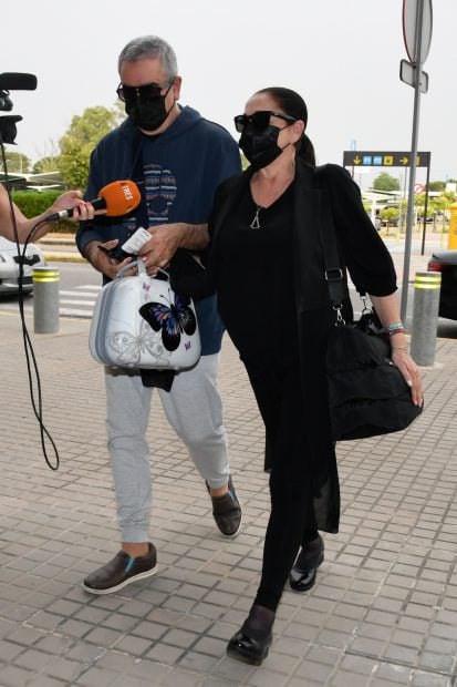 Isabel Pantoja junto a su hermano en Jerez / Gtres