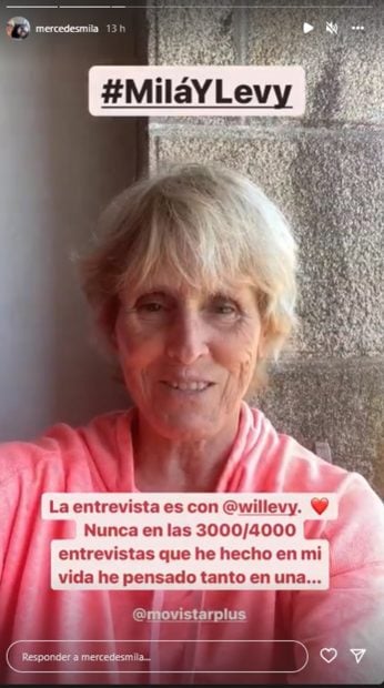 Storie de Mercedes Mil&aacute; / Instagram