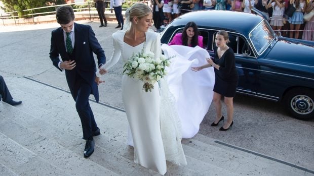 Teresa Andr&eacute;s Gonzalvo el d&iacute;a de su boda / Gtres