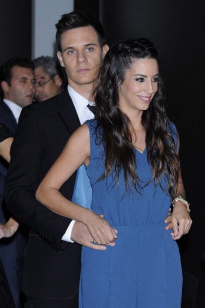 Almudena Cid y Christian G&aacute;lvez abrazados / Gtres