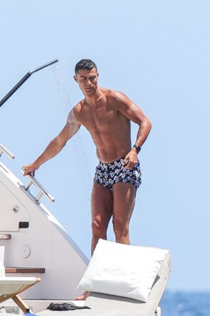 Cristiano Ronaldo de vacaciones / Gtres