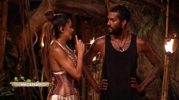 Yulen y Lara &Aacute;lvarez en 'Supervivientes' / Telecinco