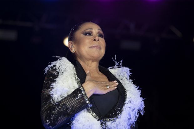 Isabel Pantoja en Plaza de Espa&ntilde;a / Gtres