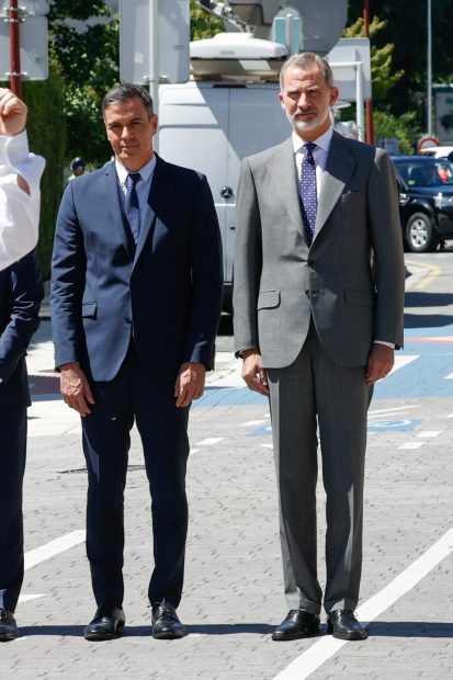El rey Felipe y Pedro S&aacute;nchez en Ermua / Gtres