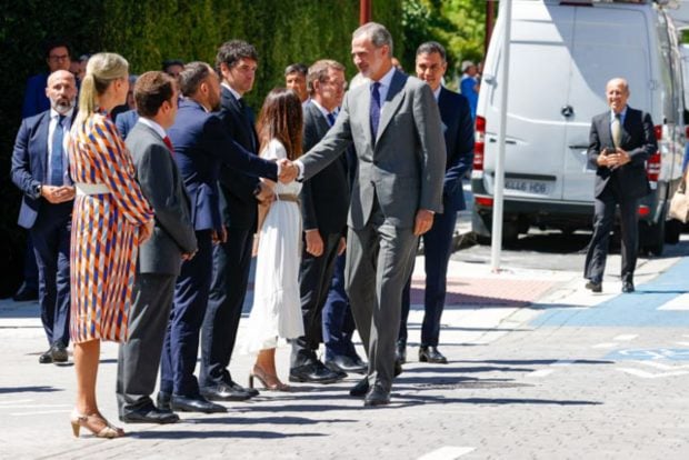 El rey Felipe en Ermua / Gtres