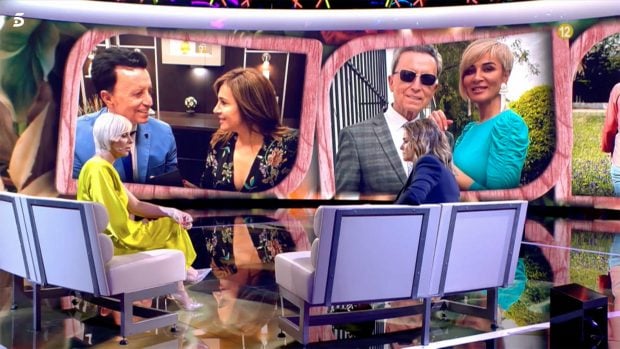 Ana Mar&iacute;a Ald&oacute;n y To&ntilde;i Moreno en 'D&eacute;jate querer' / Telecinco