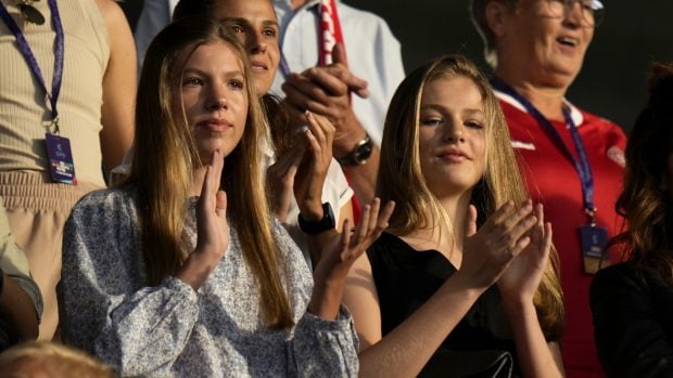 La Princesa Leonor y la Infanta Sof&iacute;a en Londres / Gtres