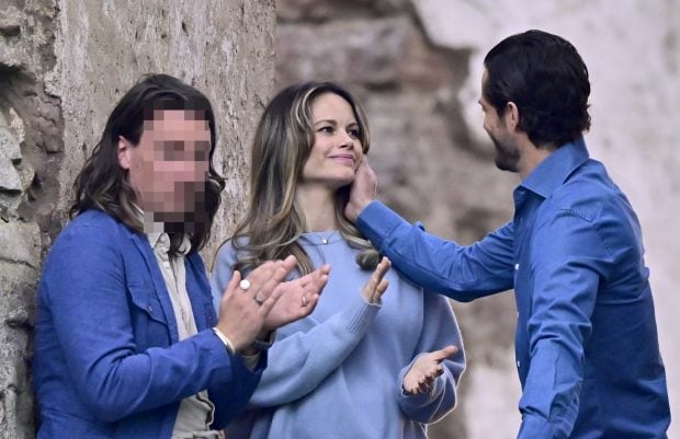 Carlos Felipe y Sof&iacute;a de Suecia en un concierto / Gtres