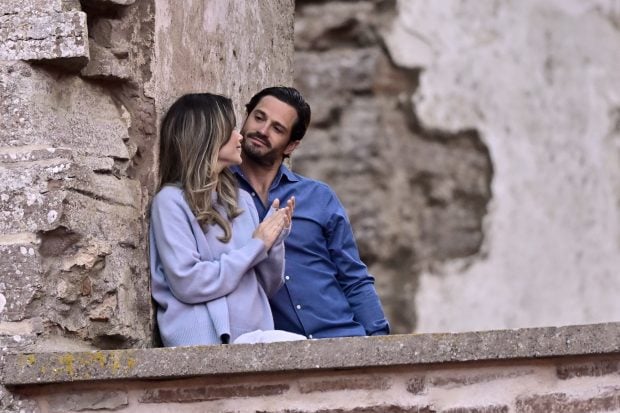 Carlos Felipe y Sof&iacute;a de Suecia en un concierto / Gtres