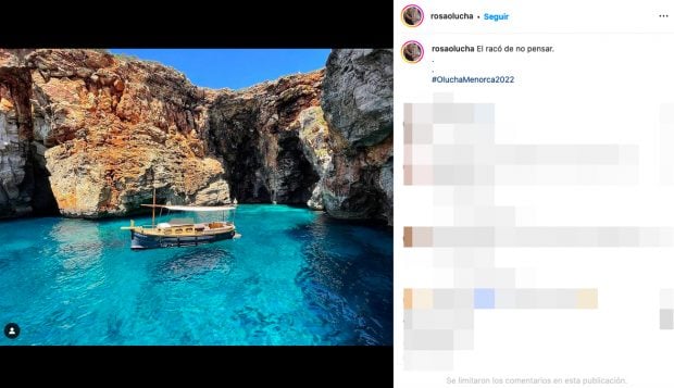 Santi Mill&aacute;n en Instagram / Instagram @rosaolucha