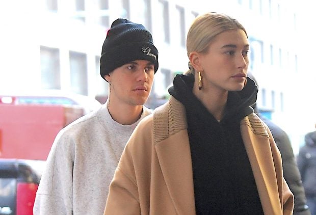 Hailey Bieber con mo&ntilde;o / Gtres