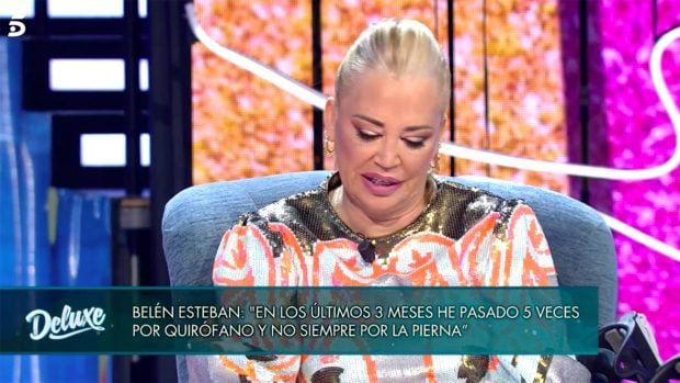 Bel&eacute;n Esteban en el plat&oacute; / Telecinco