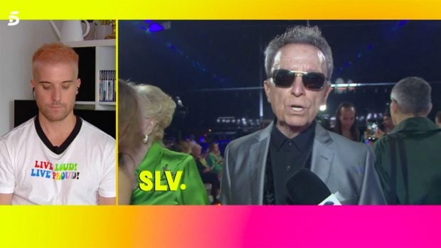Jos&eacute; Ortega Cano en la 'S&aacute;lvame Fashion Week' / Telecinco