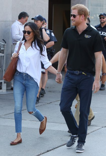 Meghan Markle y el pr&iacute;ncipe Harry en los 'Invictus Games' / Gtres