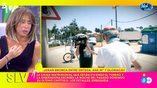 Jos&eacute; Ortega Cano estalla contra 'S&aacute;lvame' / Telecinco