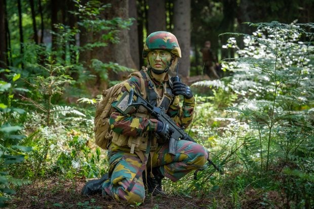 Elisabeth de B&eacute;lgica de militar / Gtres