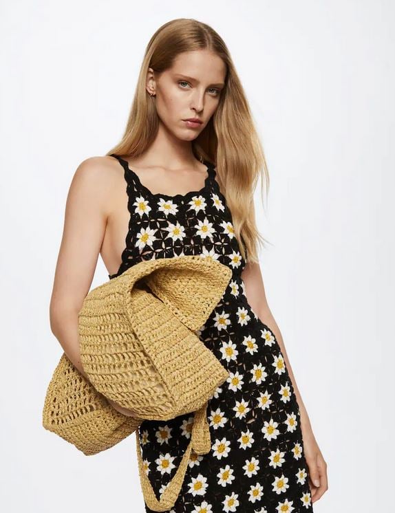 El vestido de Mango de crochet de margaritas que es una aut&eacute;ntica pasada