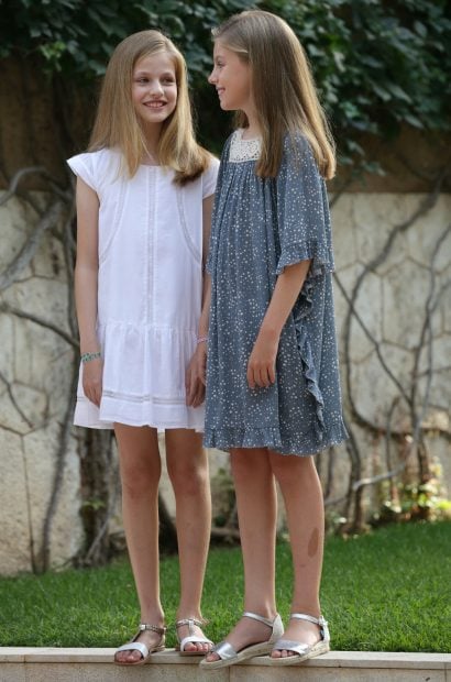 Leonor y Sof&iacute;a en Mallorca 2017 / Gtres