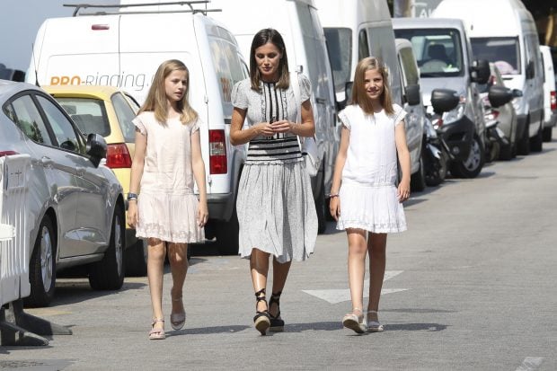 Leonor y Sof&iacute;a en Mallorca 2018 / Gtres