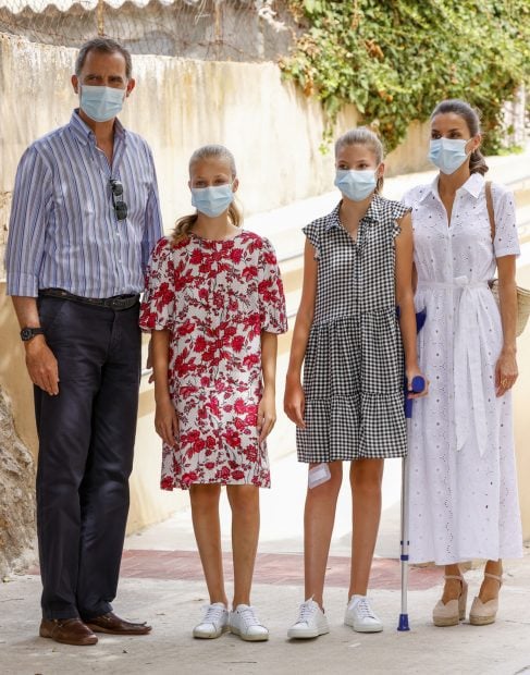 Leonor y Sof&iacute;a en Mallorca 2020 / Gtres