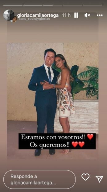 Storie de Gloria Camila / Instagram