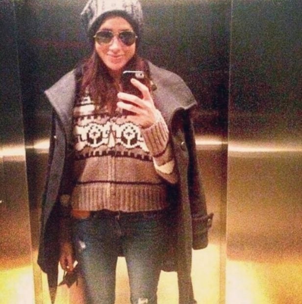 Meghan Markle en un espejo / Instagram