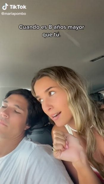 V&iacute;deo de Mar&iacute;a Pombo / TikTok