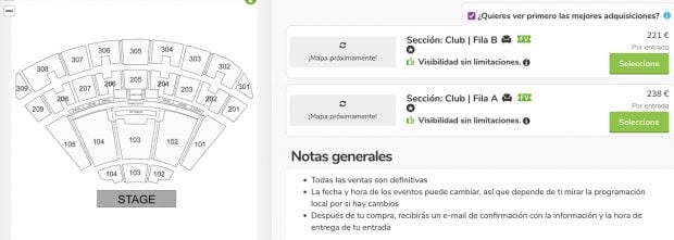Entradas de la gira por Am&eacute;rica de Isabel Pantoja / Viagogo