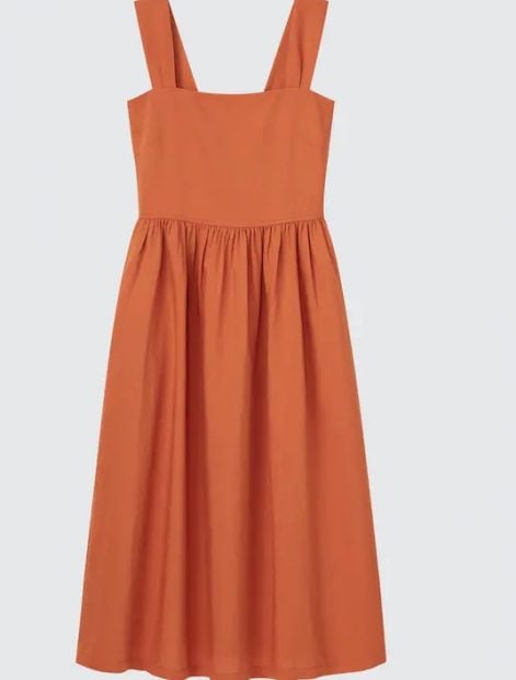 Vestido midi Uniqlo