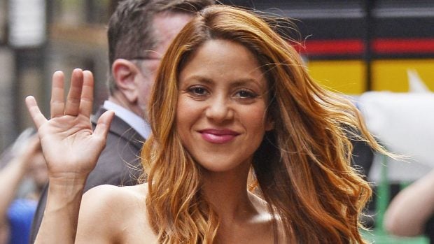 Shakira saludando / Gtres