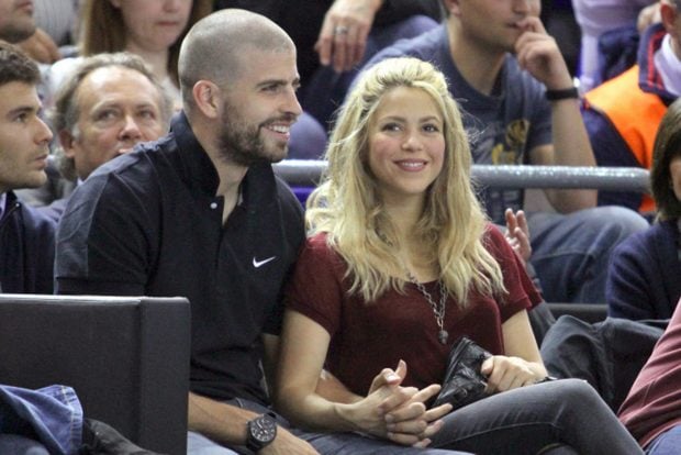 Piqu&eacute; y Shakira sonriendo / Gtres