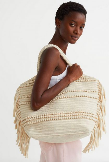 Capazo beige / H&M